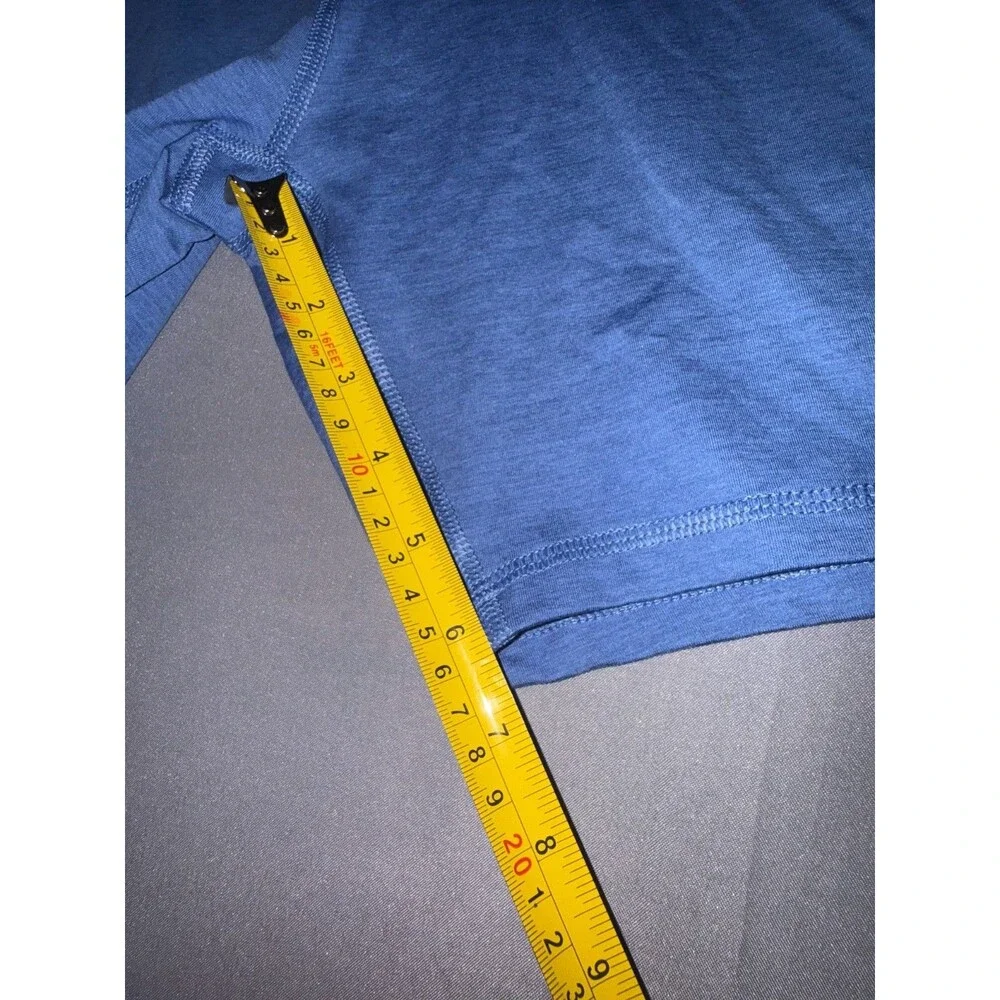 Outdoor Voices CloudKnit 7 In Sculpting Biker Womens Blue High Rise Shorts XXL